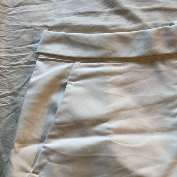 Zara White Envelope Skort Skirt - Picture 8 of 8